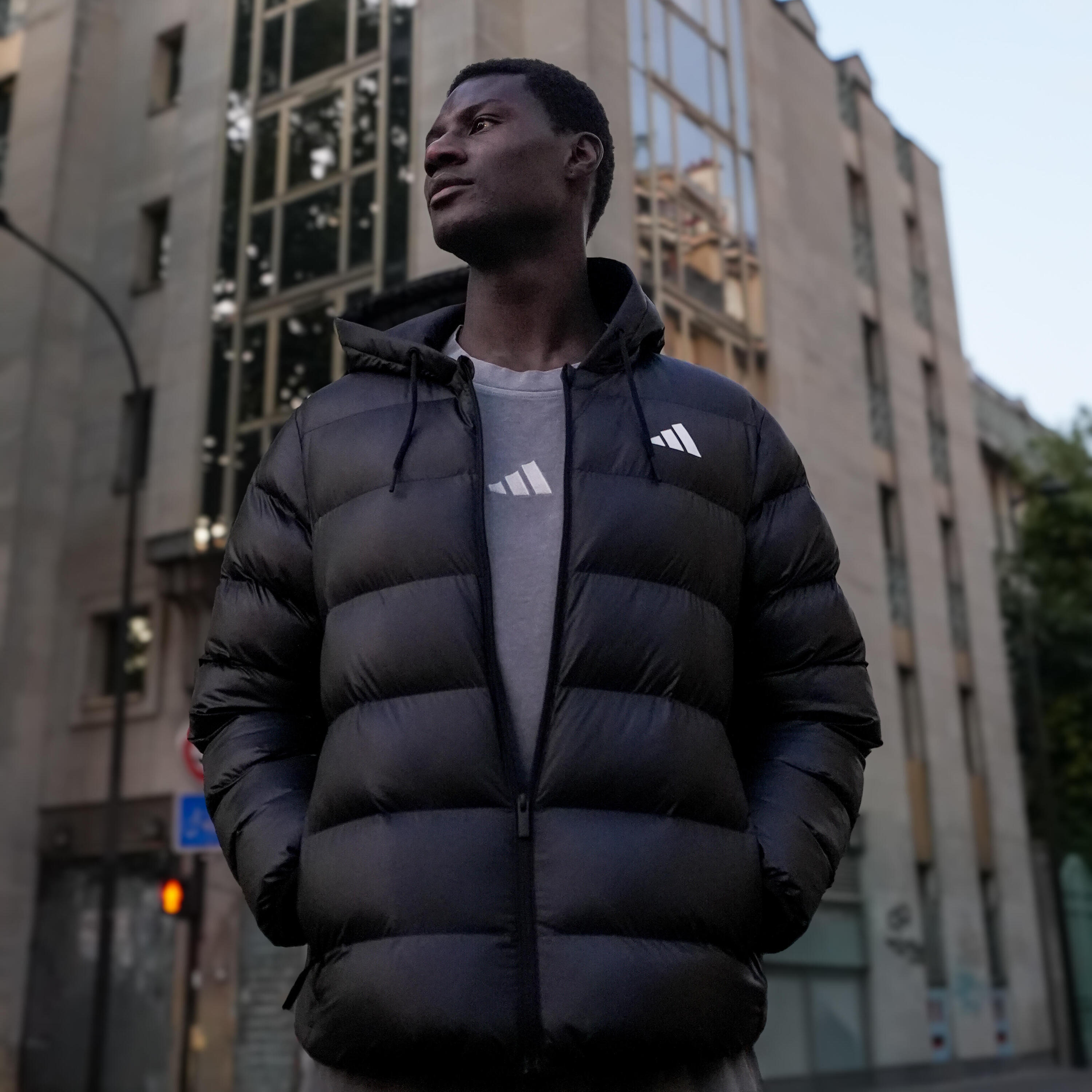 DOUDOUNE ADIDAS NOIR HOMME 2/6