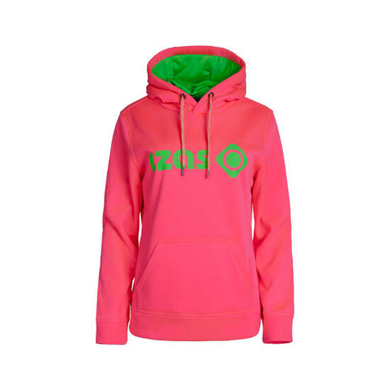 Sudadera de montaña y trekking con capucha Mujer Izas Bronson