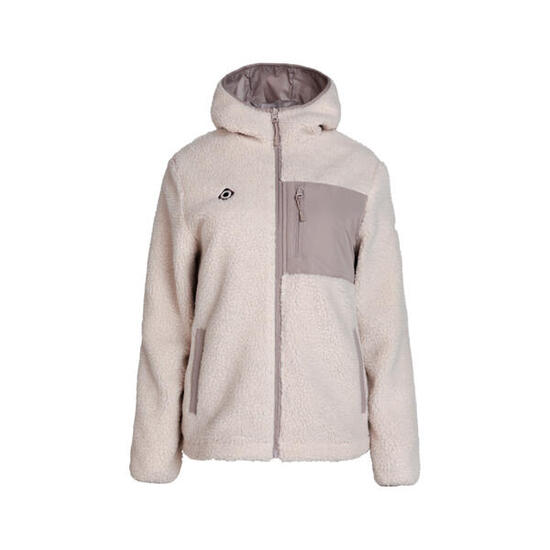 Sudadera de montaña y trekking con Capucha Mujer Izas Minco