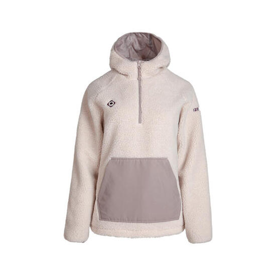 Sudadera polar de montaña y trekking con Capucha Mujer Izas Sayre