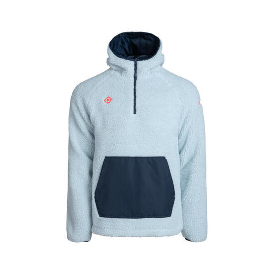 Sudadera polar de montaña y trekking con capucha Hombre Izas Sayre