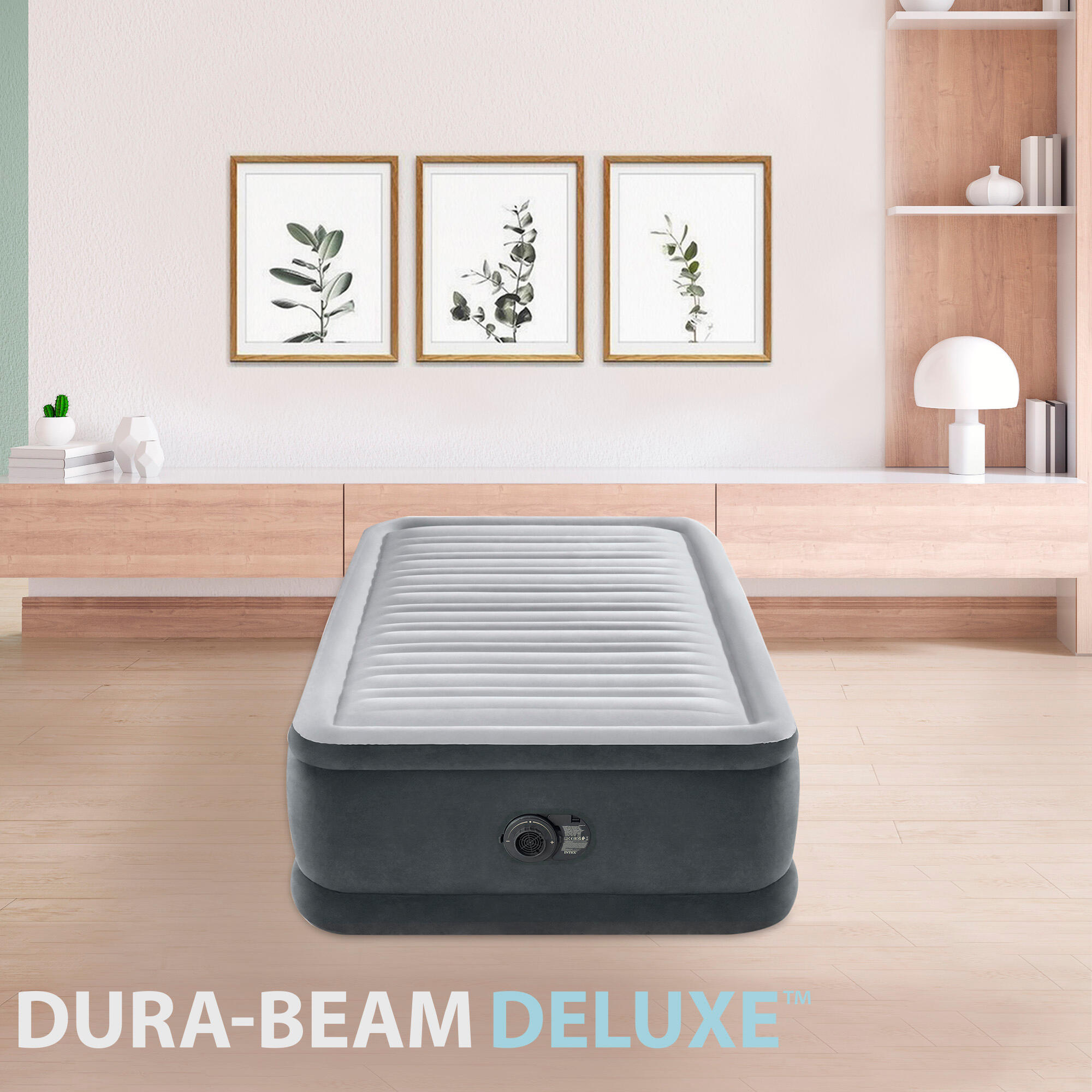 Matalàs inflable INTEX individual talla S Dura-Beam Deluxe Comfort-Plus - CD 3/4
