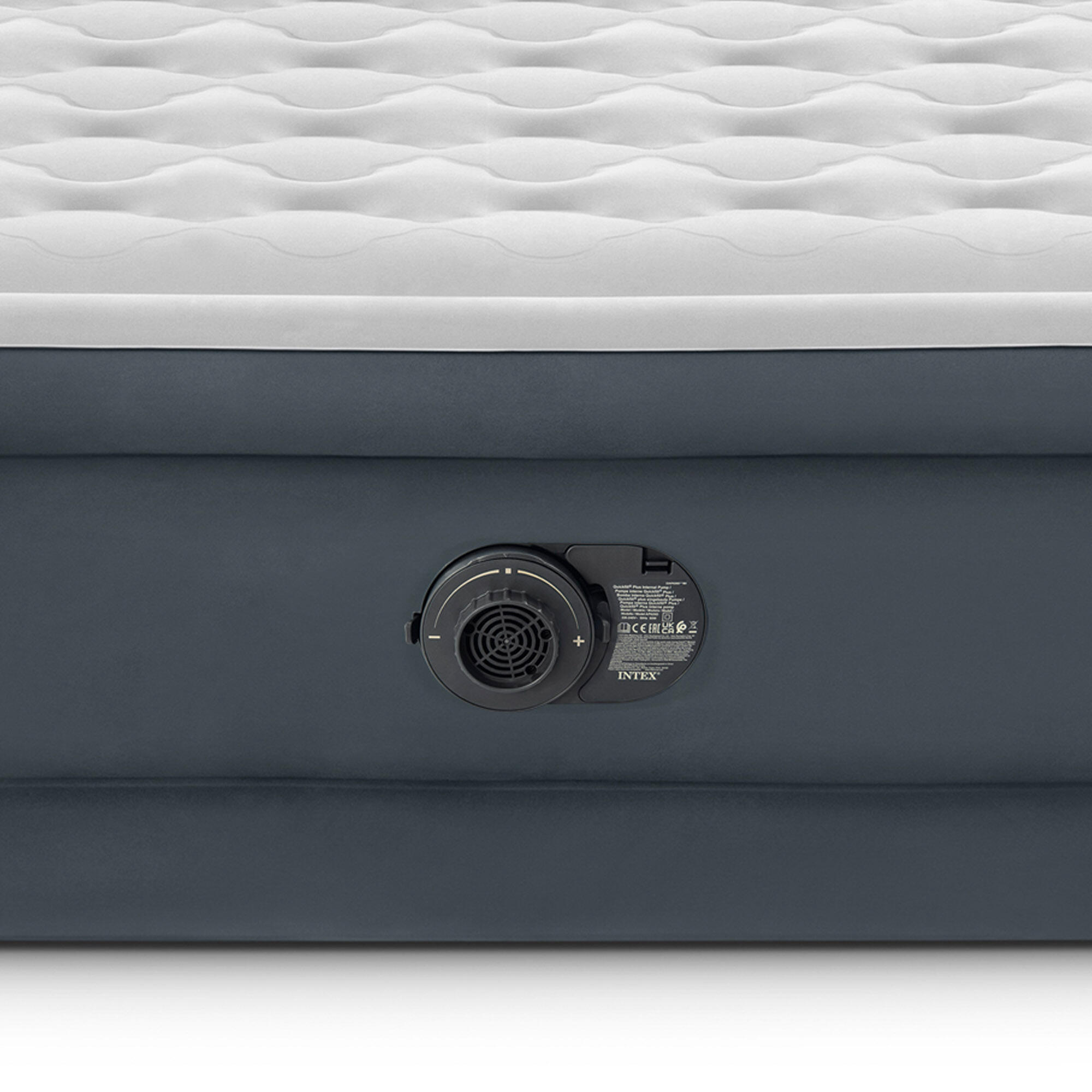Cama de aire INTEX con cabecero Dura-Beam Deluxe Ultra Plush Queen - CD 4/4