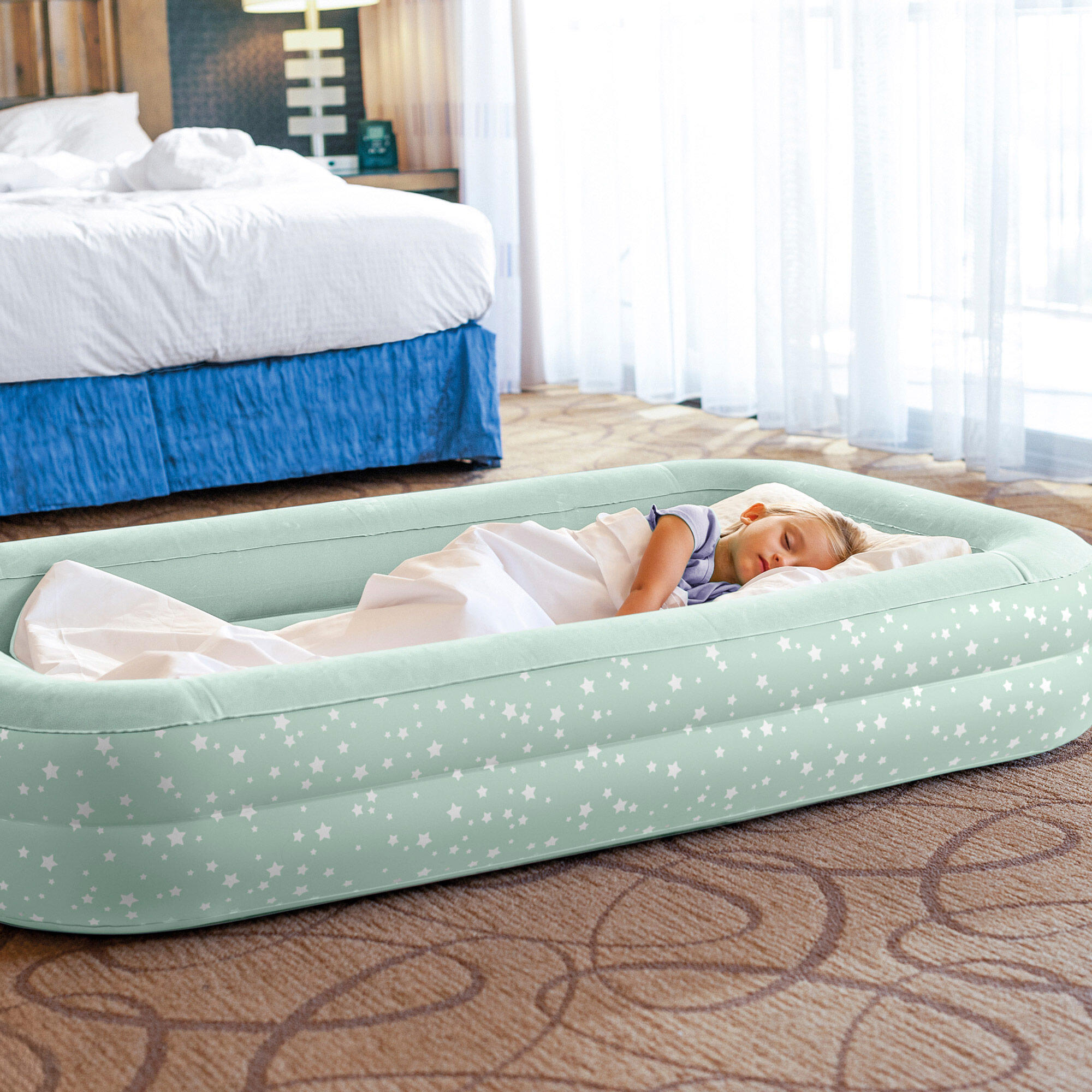 Colchón hinchable infantil INTEX con hinchador - CD 4/4