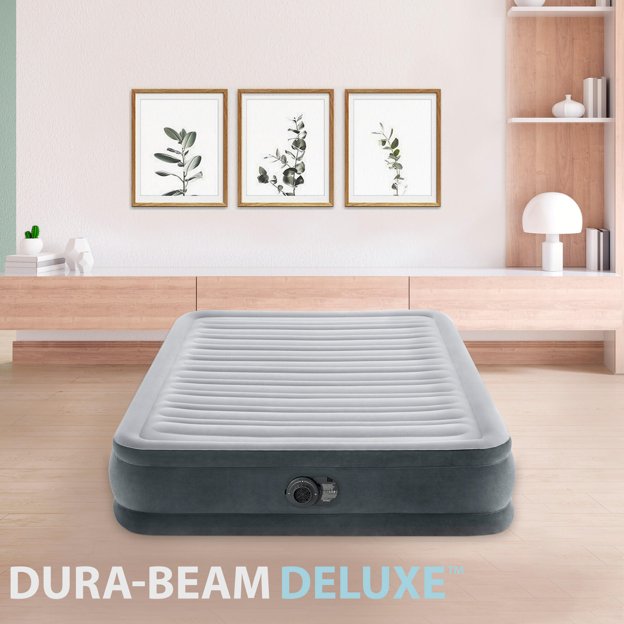 Colchón hinchable INTEX Dura-Beam Deluxe Comfort-Plush 137x191x33 cm - CD 3/4
