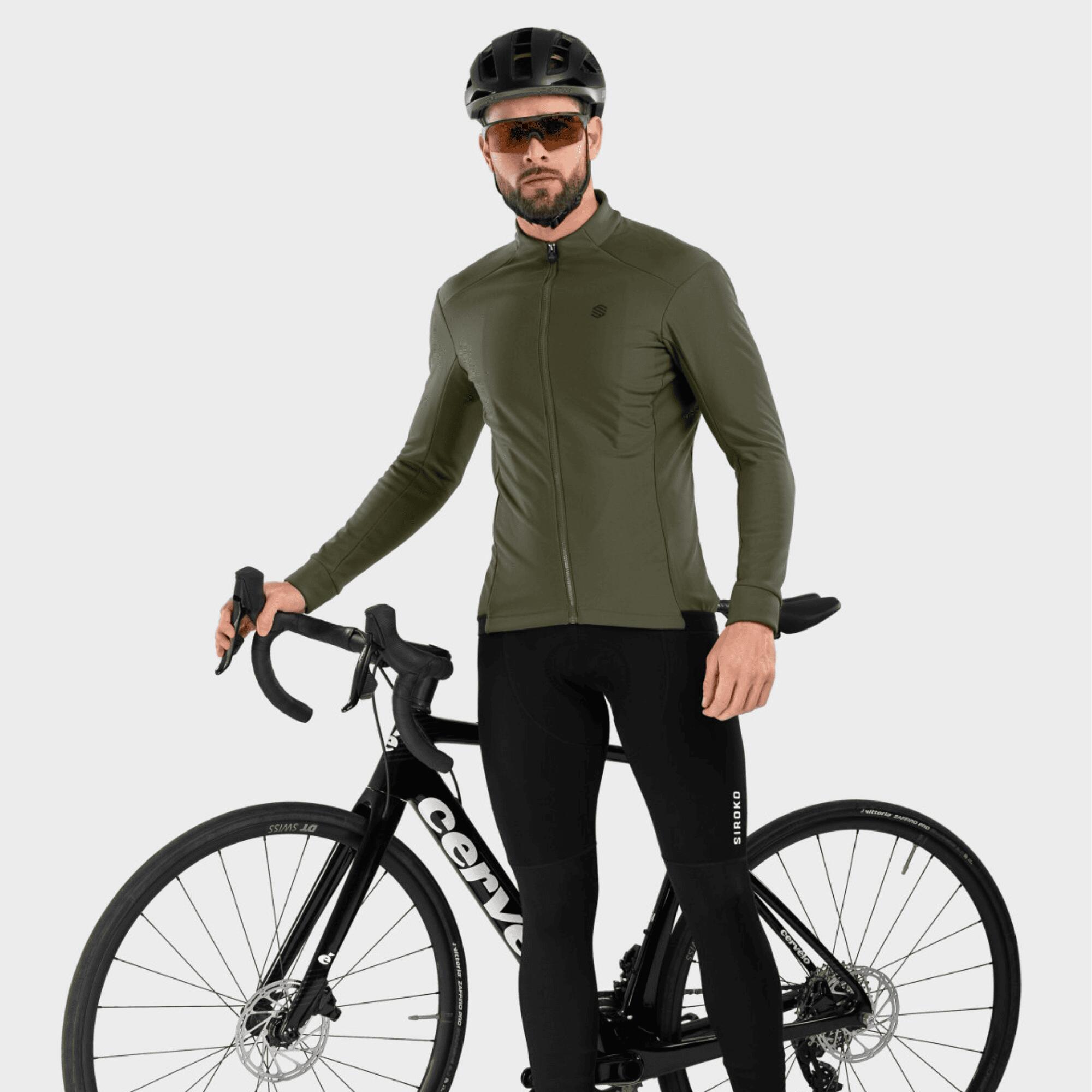 Jaqueta Ciclisme Softshell Siroko J1 Khangai Home Verd 4/4