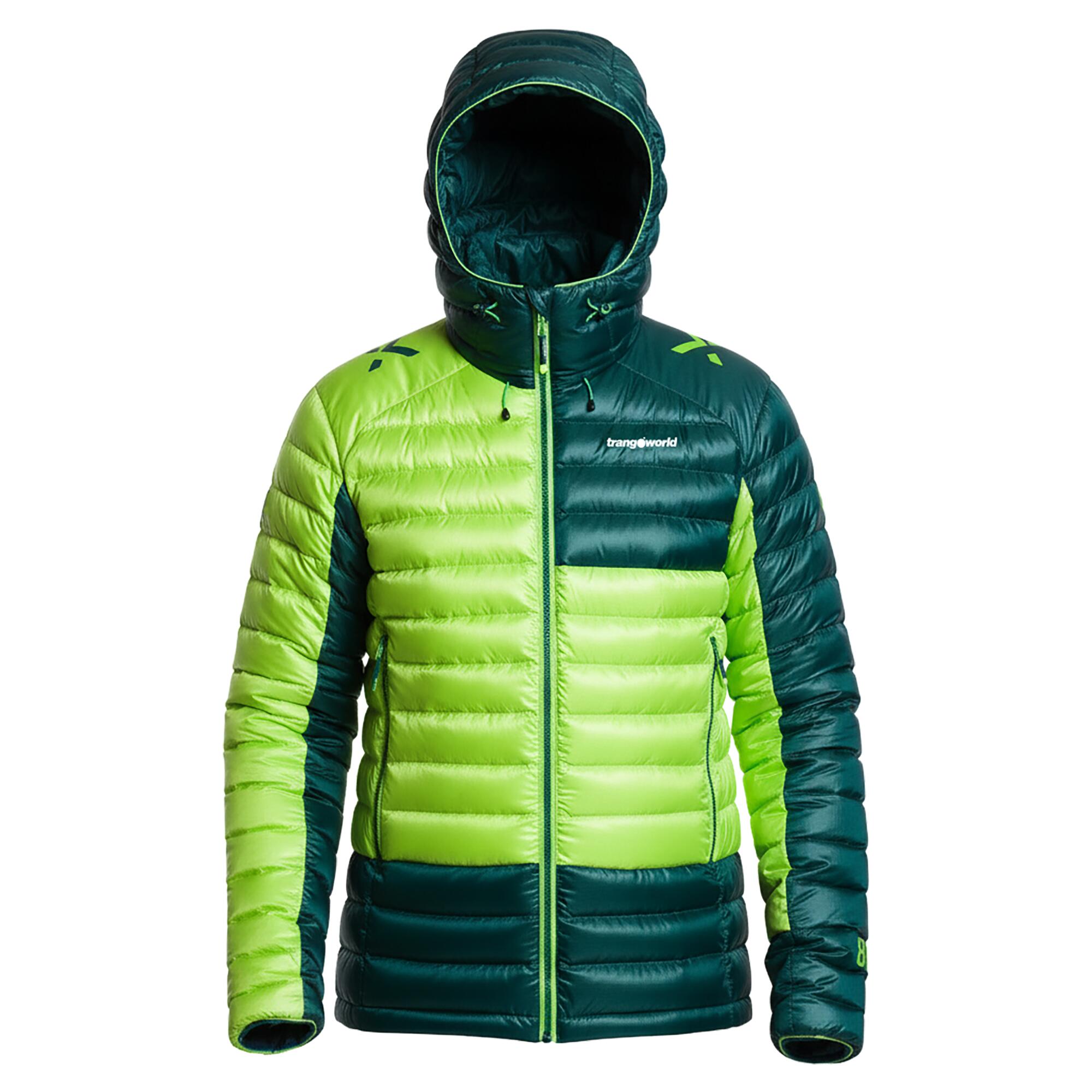 Plumífero de montaña y trekking con capucha Hombre Trangoworld