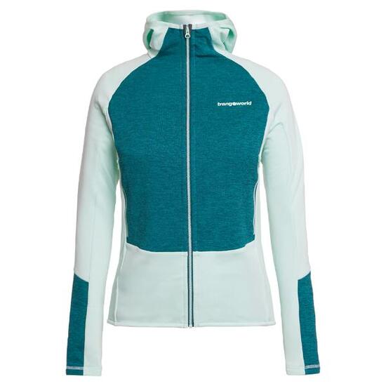 Chaqueta de montaña y trekking con capucha Mujer Trangoworld Bormio