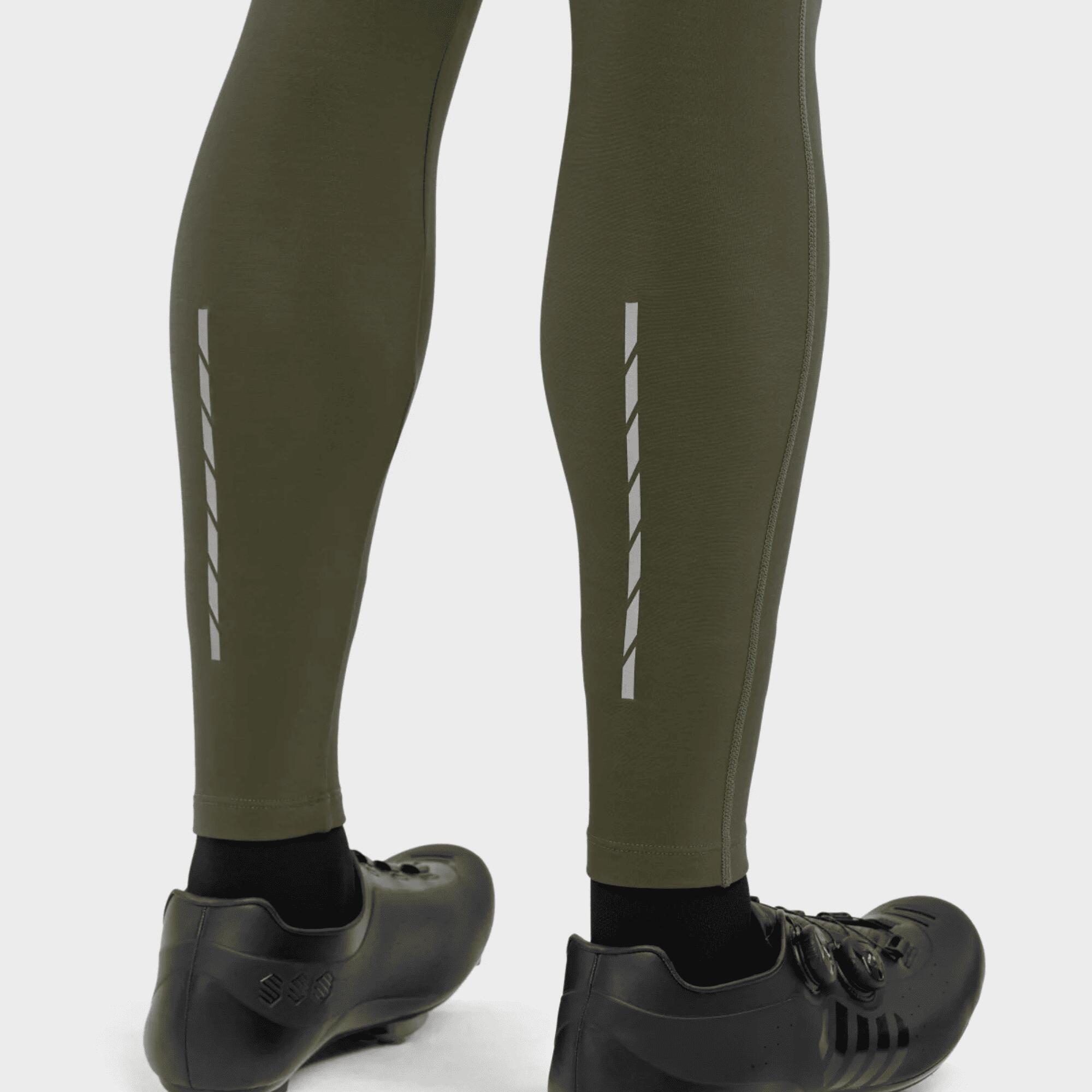 Culotte Ciclismo Largo Carretera Hombre Siroko Fern verde 3/3