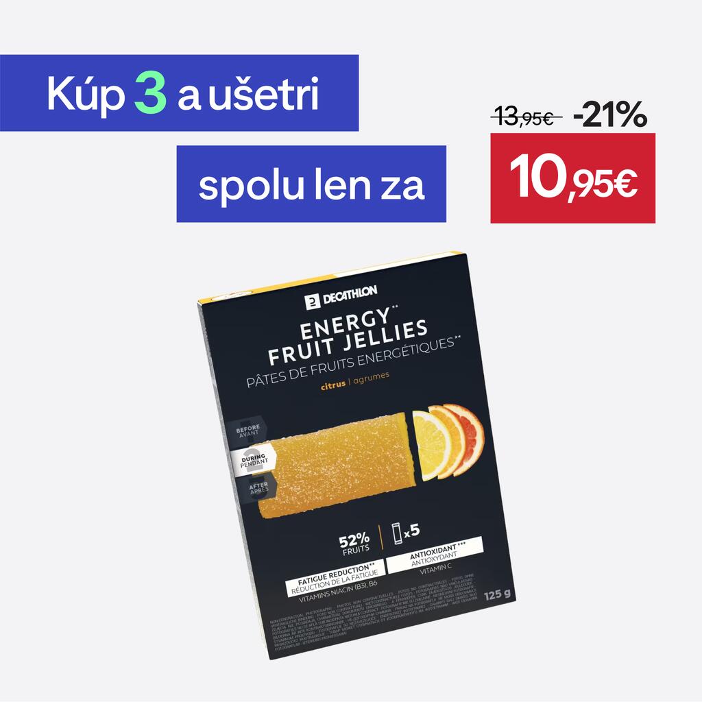 Energetické ovocné želé citrusy 5 x 25 g