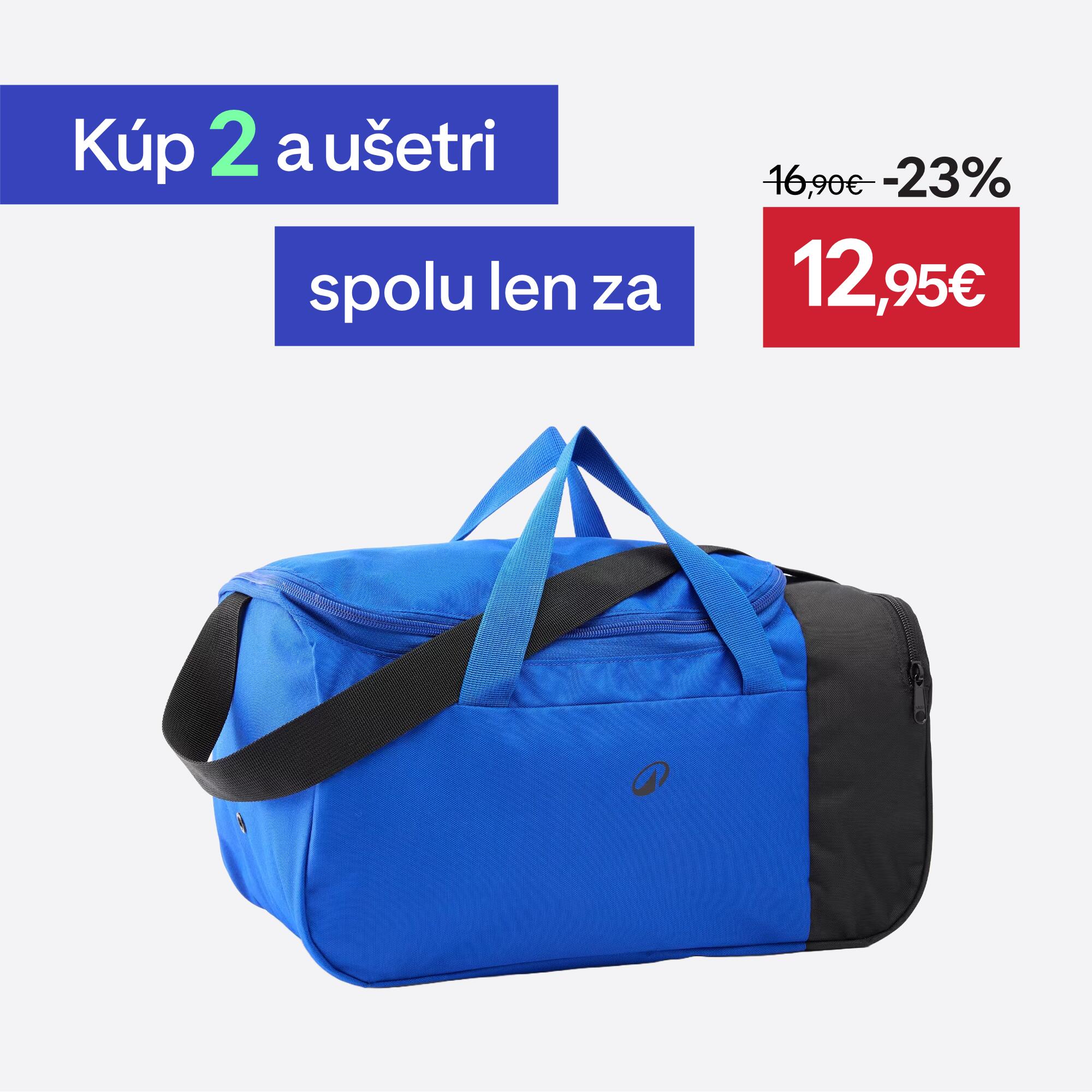 DECATHLON Športová taška na rameno Essential 20 l modrá 20 l