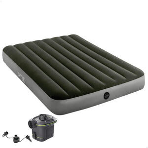 Colchón hinchable doble con hinchador prestige downy fiber-tech INTEX - CD