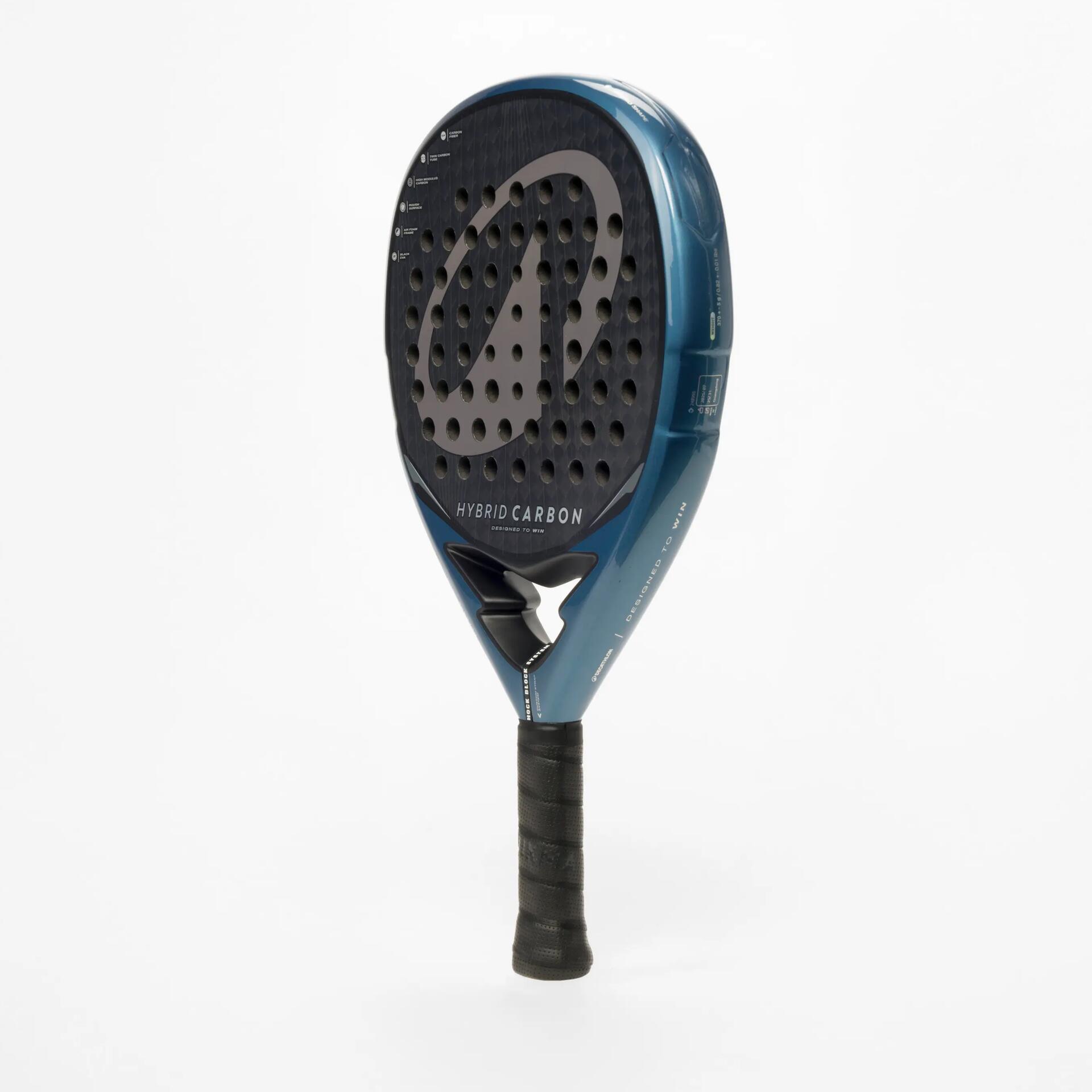 Carbon padel racket van Decathlon