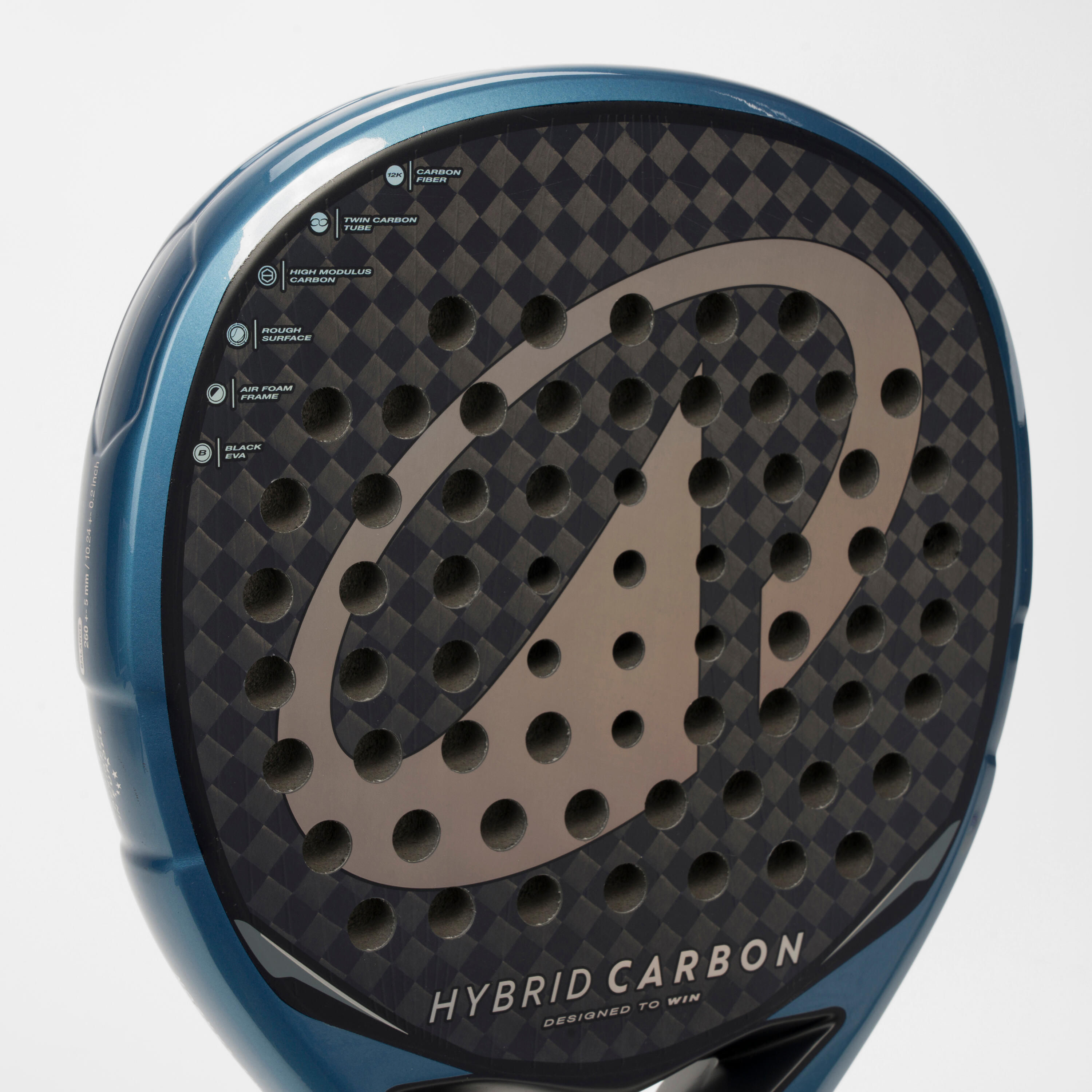 Raquette de padel, PR Hybrid Carbon 4/11