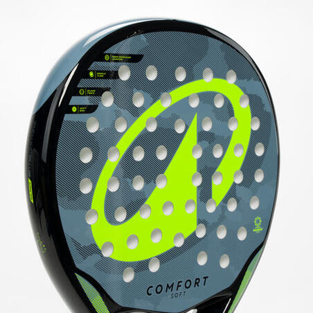 Ракетка Comfort Soft для падел-тенісу зелена/синя