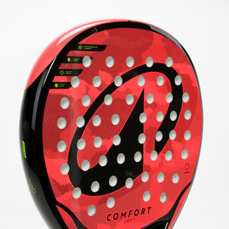 Ракетка Comfort Soft для падел-тенісу червона