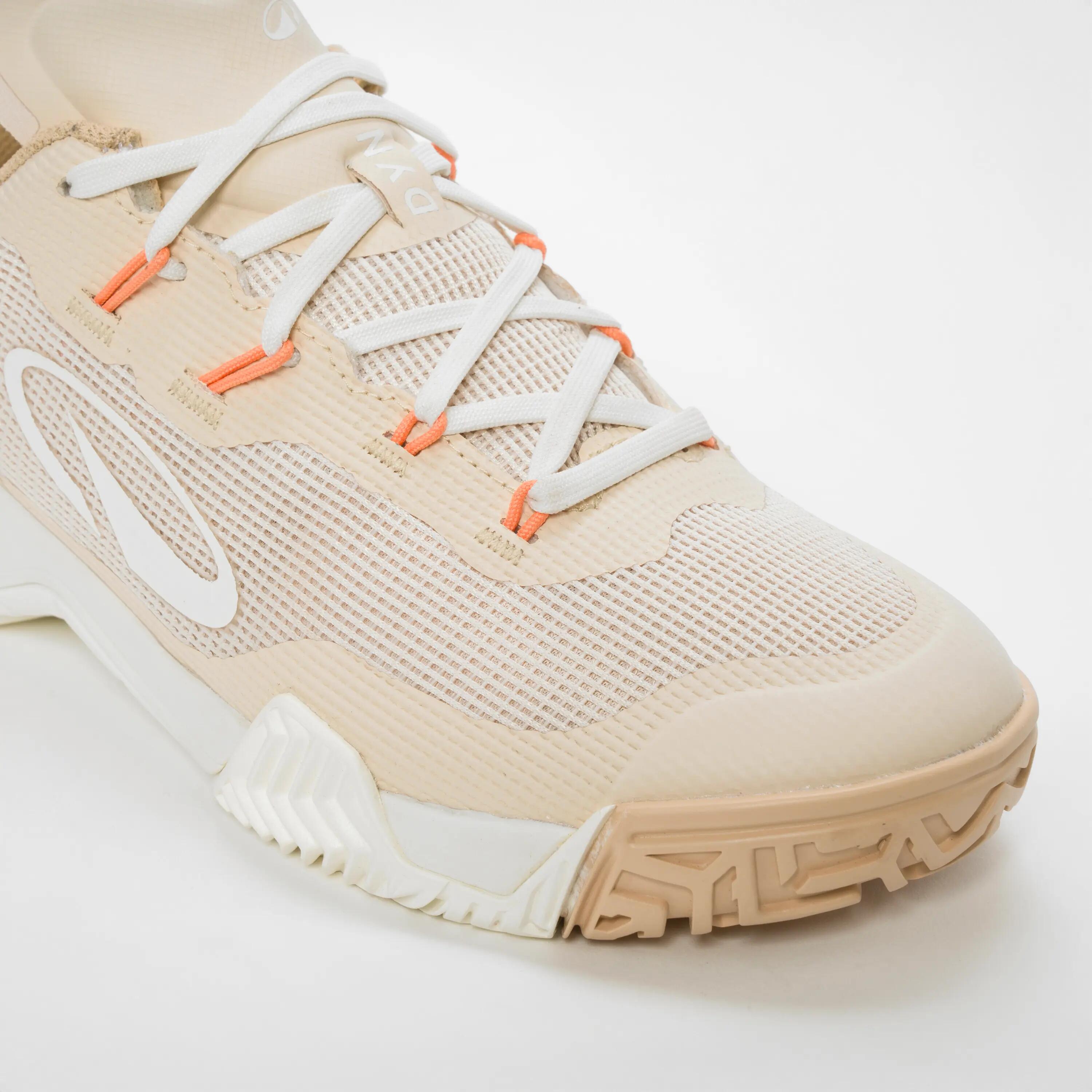 Women's Padel Shoes Kuikma PS Dynamic Cream Beige -  5