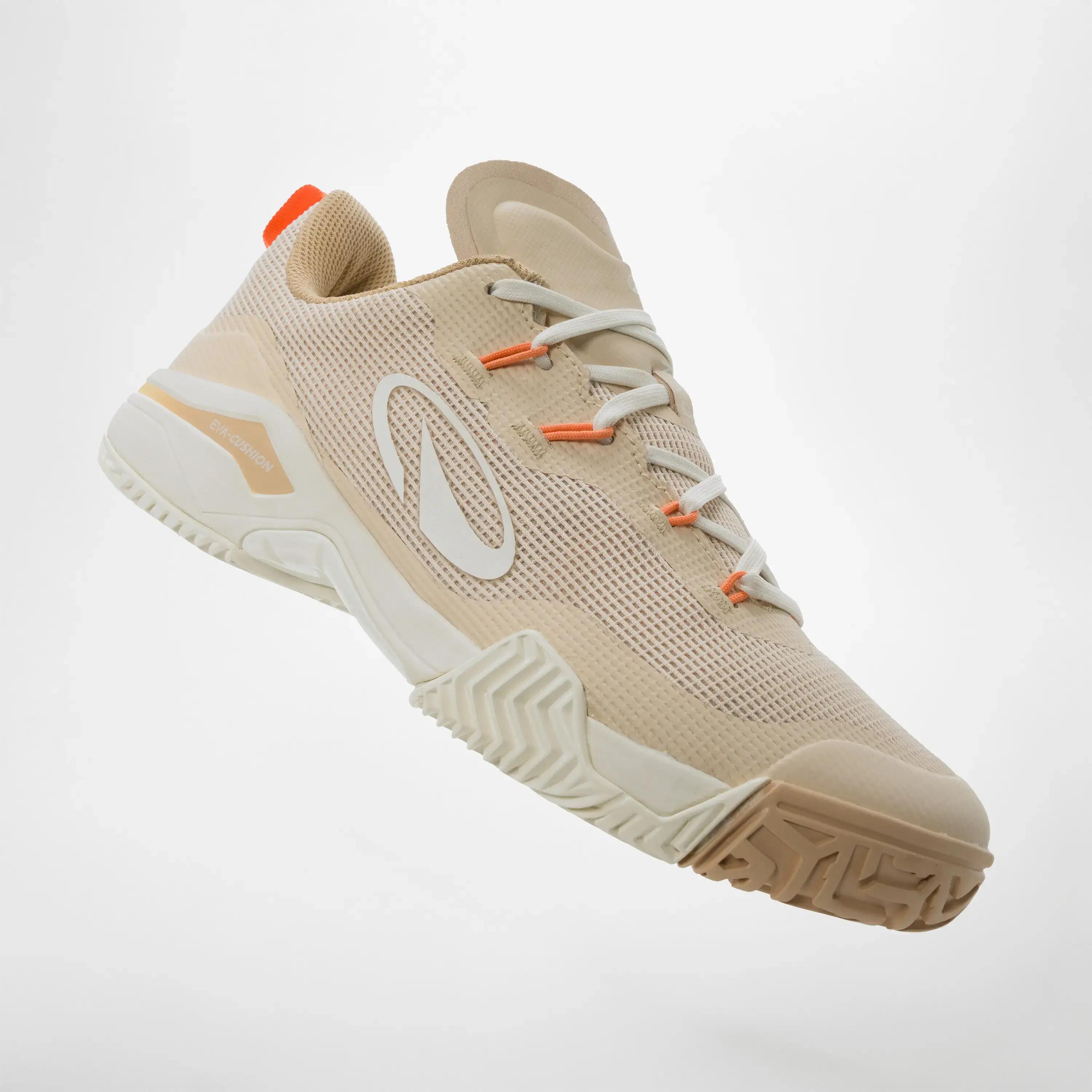 Women's Padel Shoes Kuikma PS Dynamic Cream Beige -  3