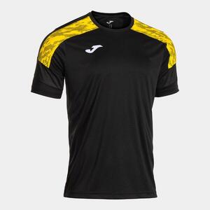 Camiseta Manga Corta Championship VIII Niño Negro Amarillo - CD