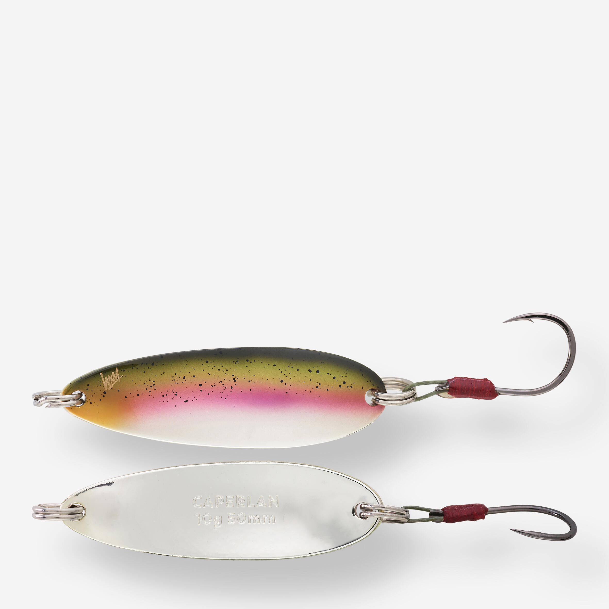 MICRO CUILLER ONDULANTE TRUITE KEA MCO 5CM 10GR ARC EN CIEL 4/5