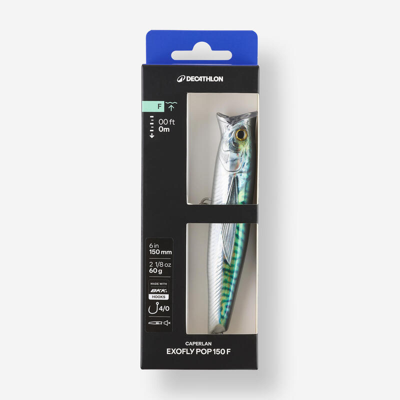POPPER PESCUIT LA TON EXOFLY POP 150 F MACROU VERDE