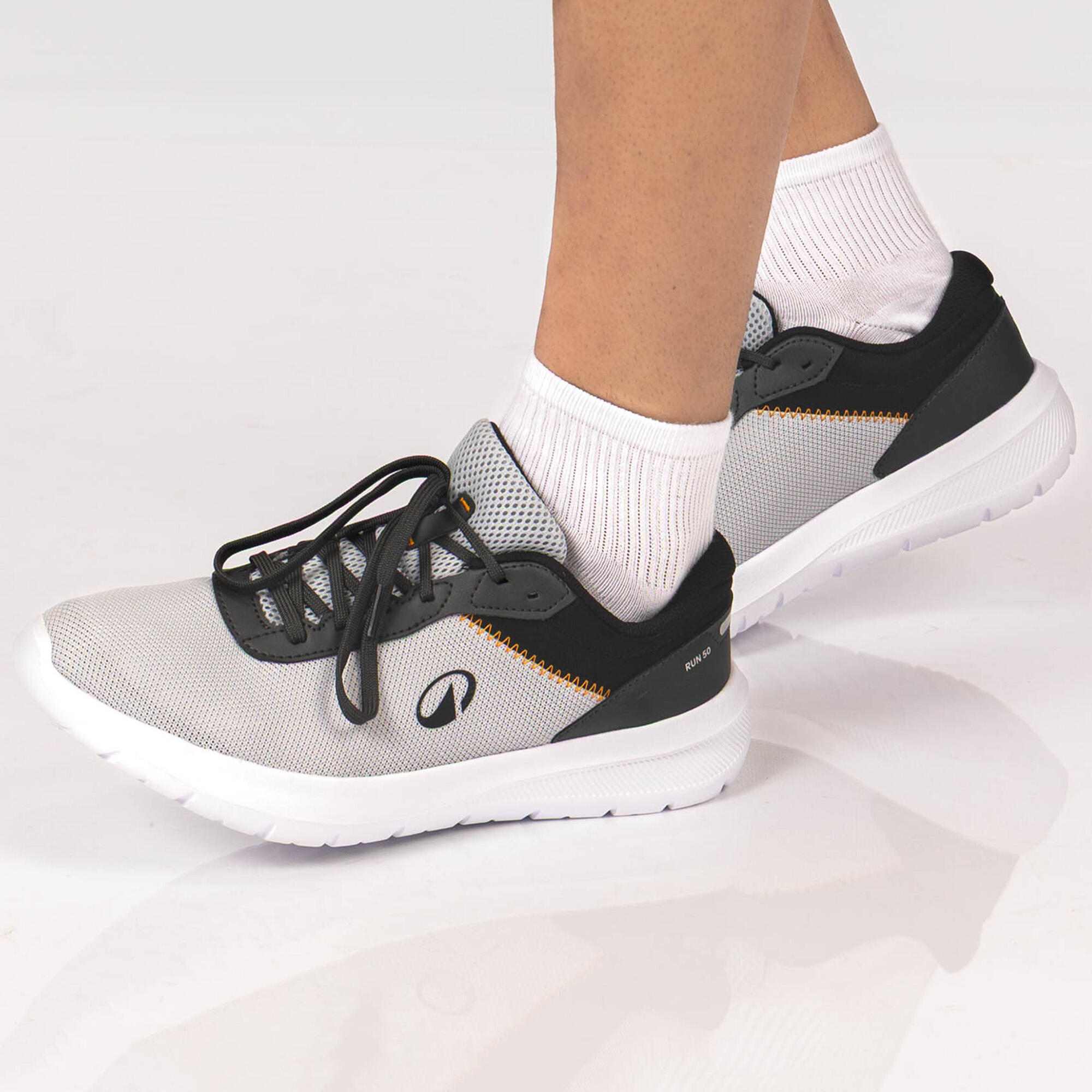 Men Running Lightweight Entry Shoes Run 500 - Grey - Image 9