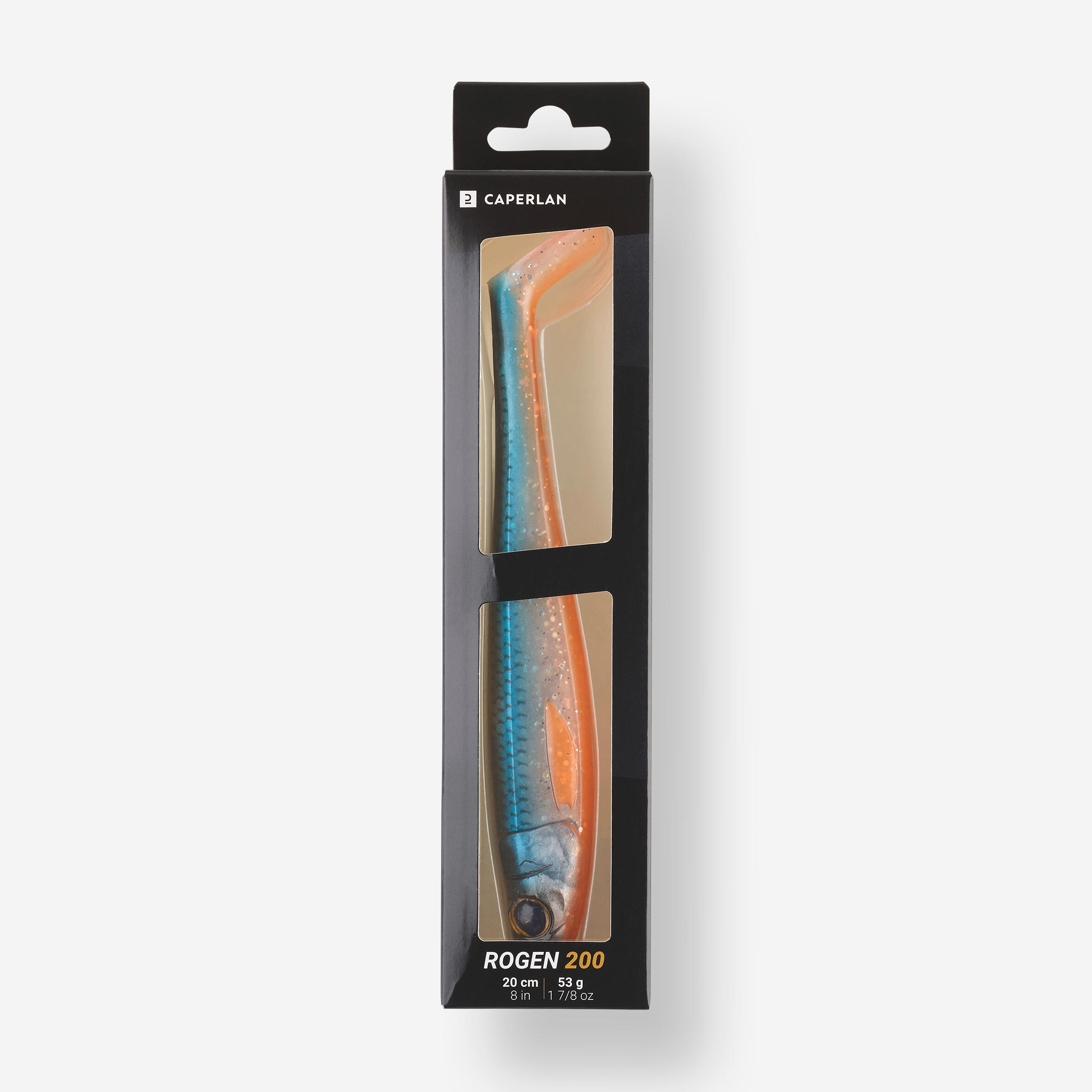 Artificiale morbido luccio shad ROGEN 200 roach x1 4/4