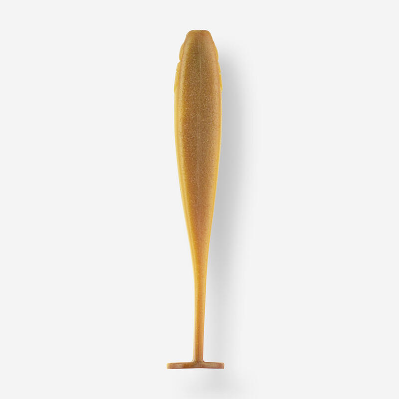 YUBARI FAT SHAD 20cm - 8" TRANSLUCENT BROWN shad știucă cu atractant