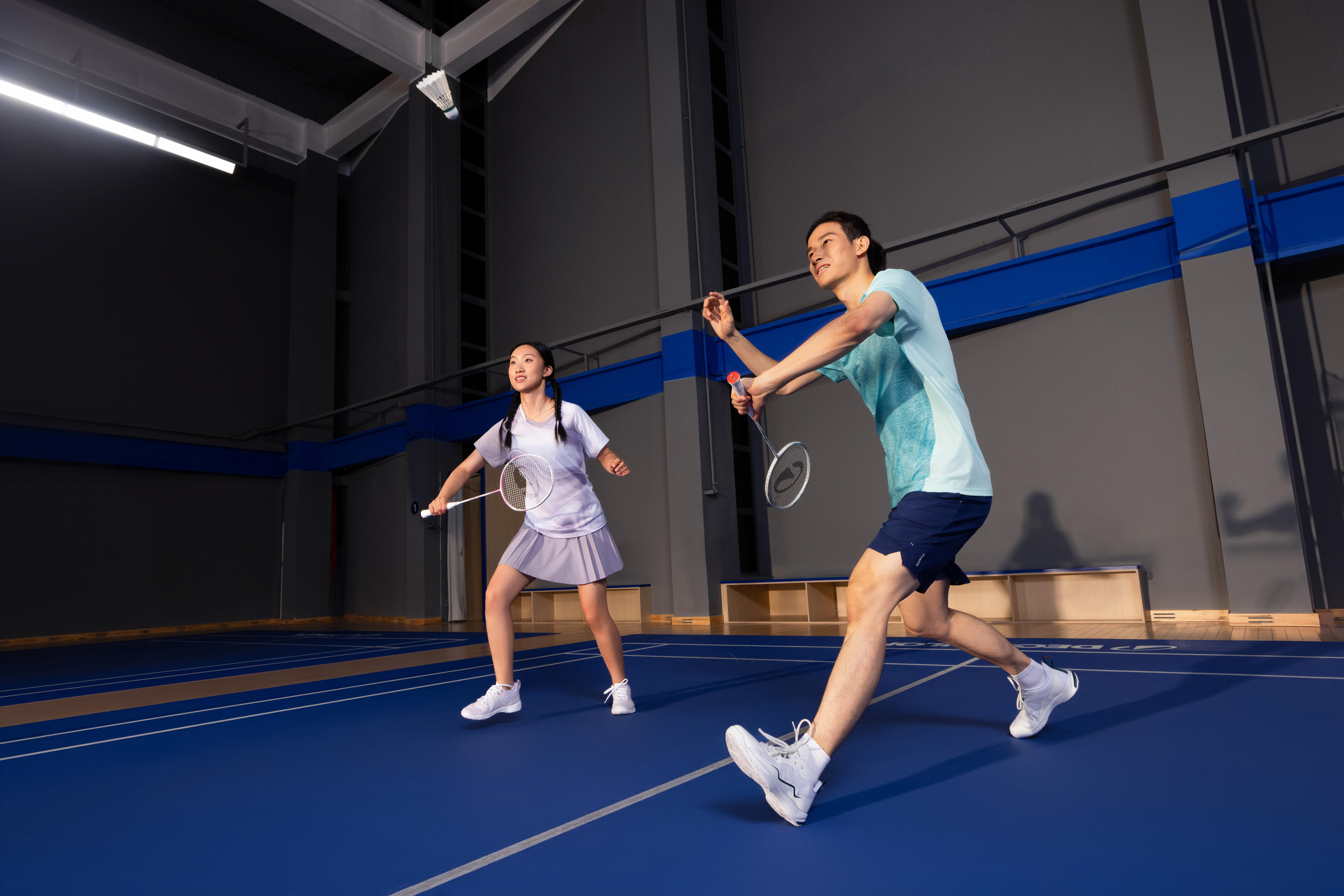 Adult Badminton Racket BR 560 Set Lite  - KUIKMA