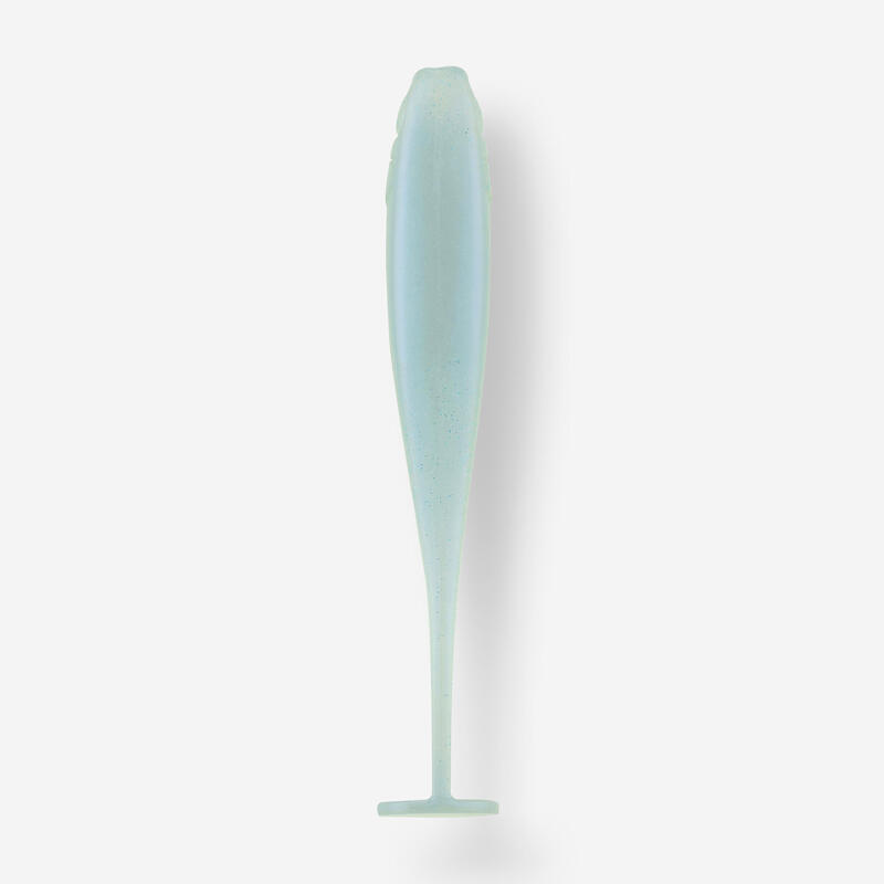 YUBARI FAT SHAD 20cm - 8" TRANSLUCENT PURPLE shad știucă cu atractant