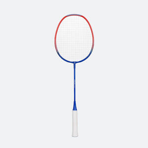Raqueta bádminton júnior 90g Aluminio BR100 Azul Rojo