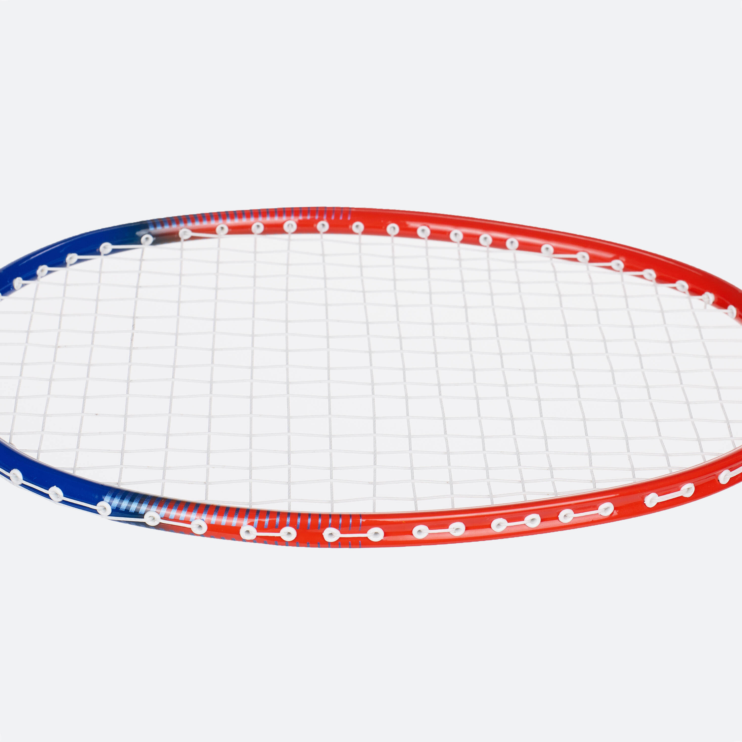 Kids Badminton Racket 90g Aluminium BR100 Blue Red -  5