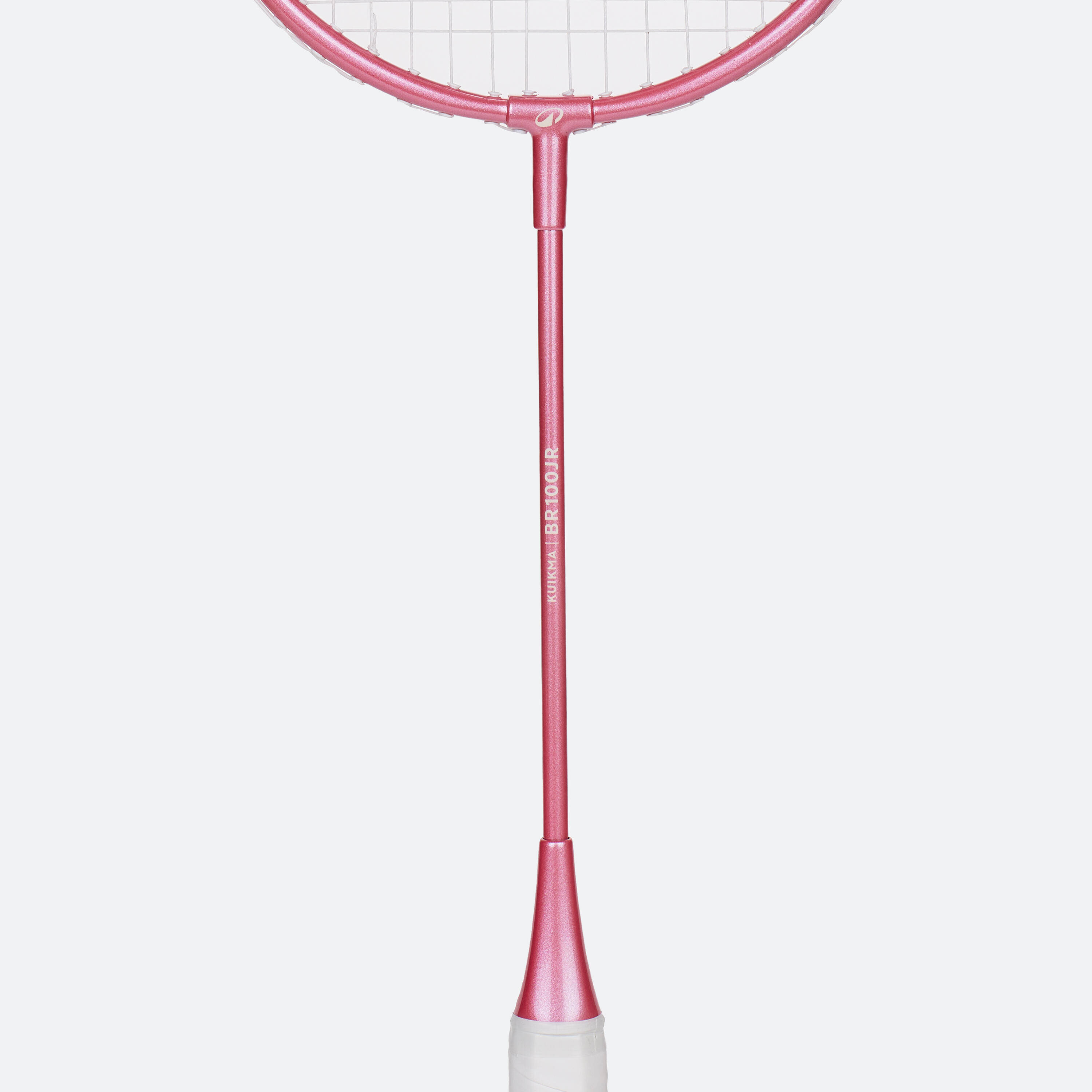 Kids Badminton Racket 90g Aluminium BR100 PINK -  3