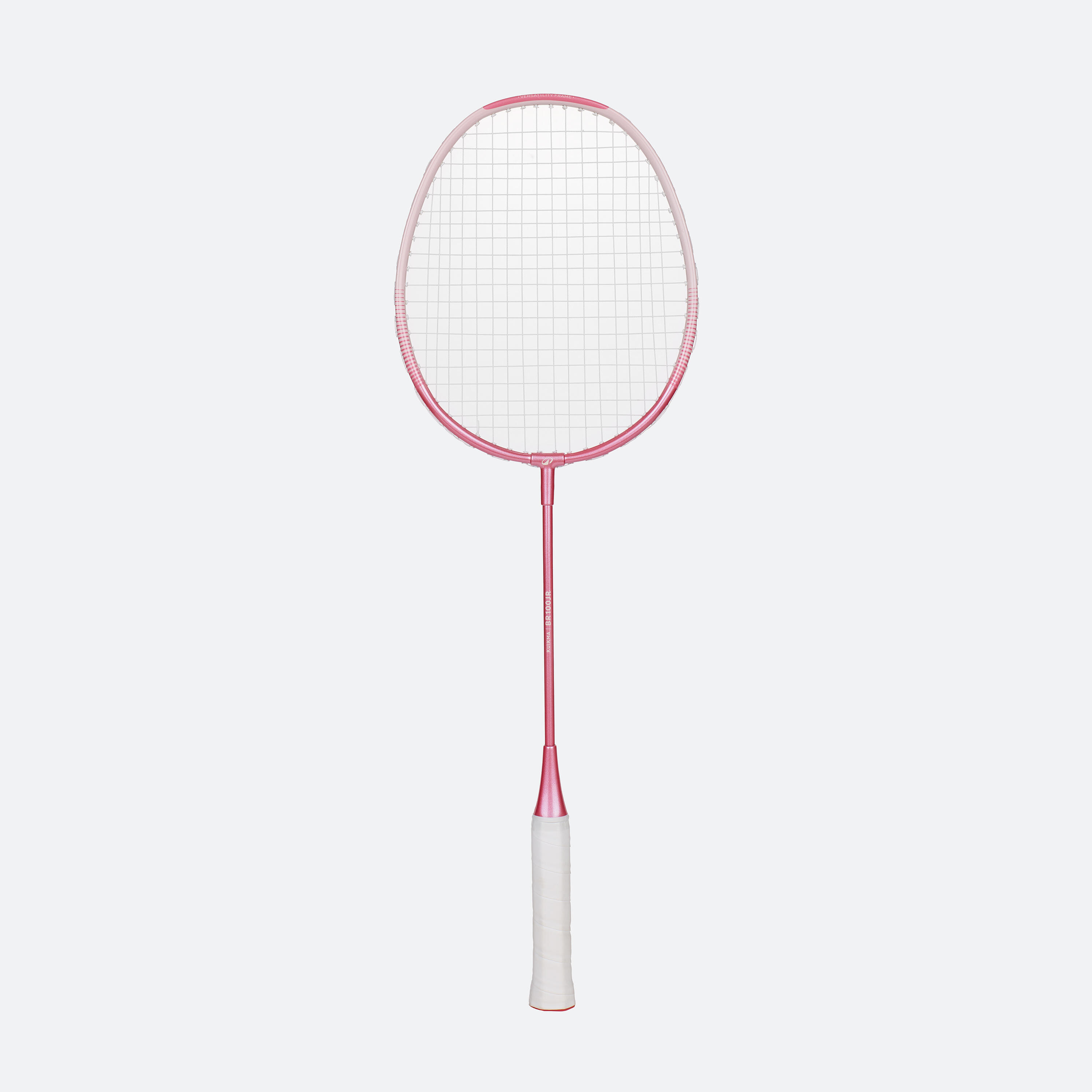 Kids Badminton Racket 90g Aluminium BR100 PINK