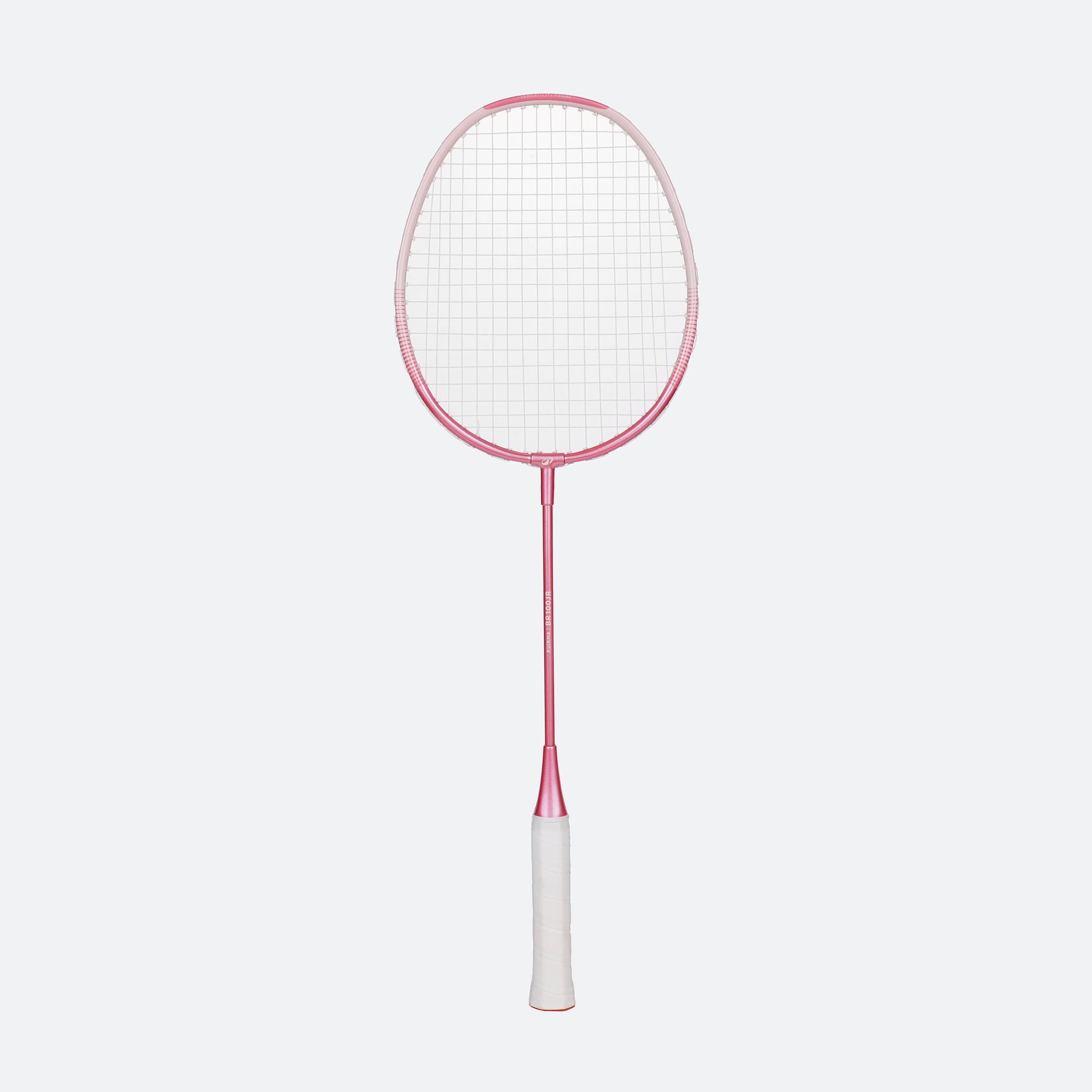 Kids Badminton Racket 90g Aluminium BR100 PINK