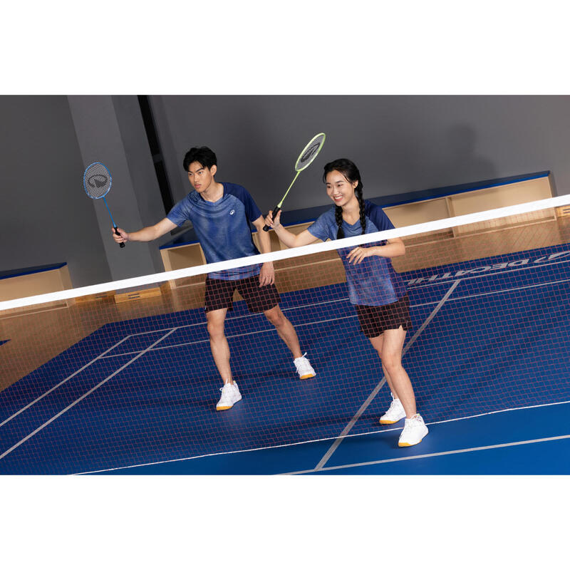 Yetişkin Badminton Raketi - Mavi/Lime - BR 190 Set Partner