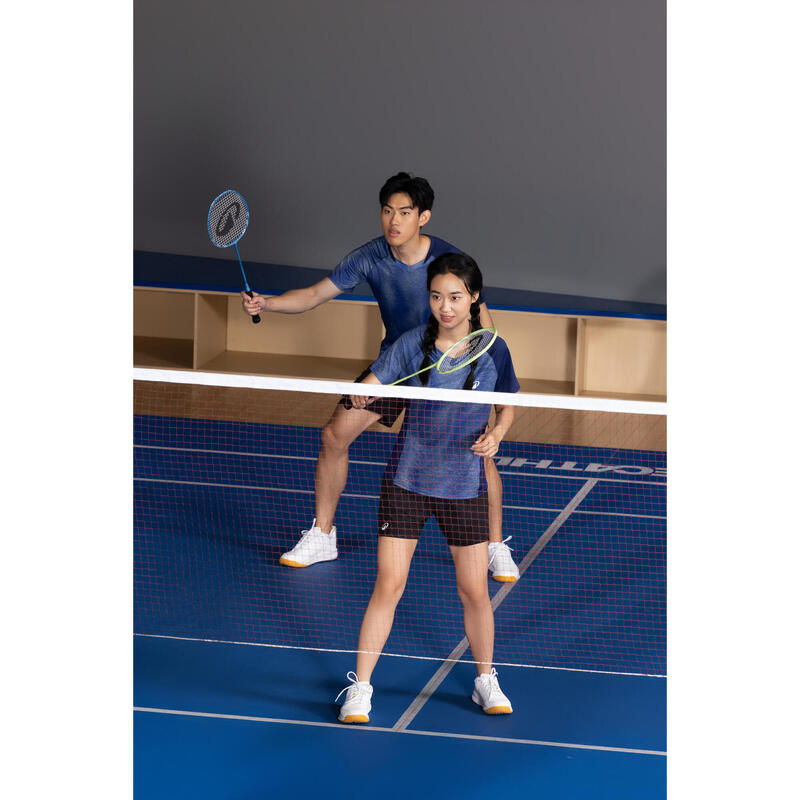 Yetişkin Badminton Raketi - Mavi/Lime - BR 190 Set Partner