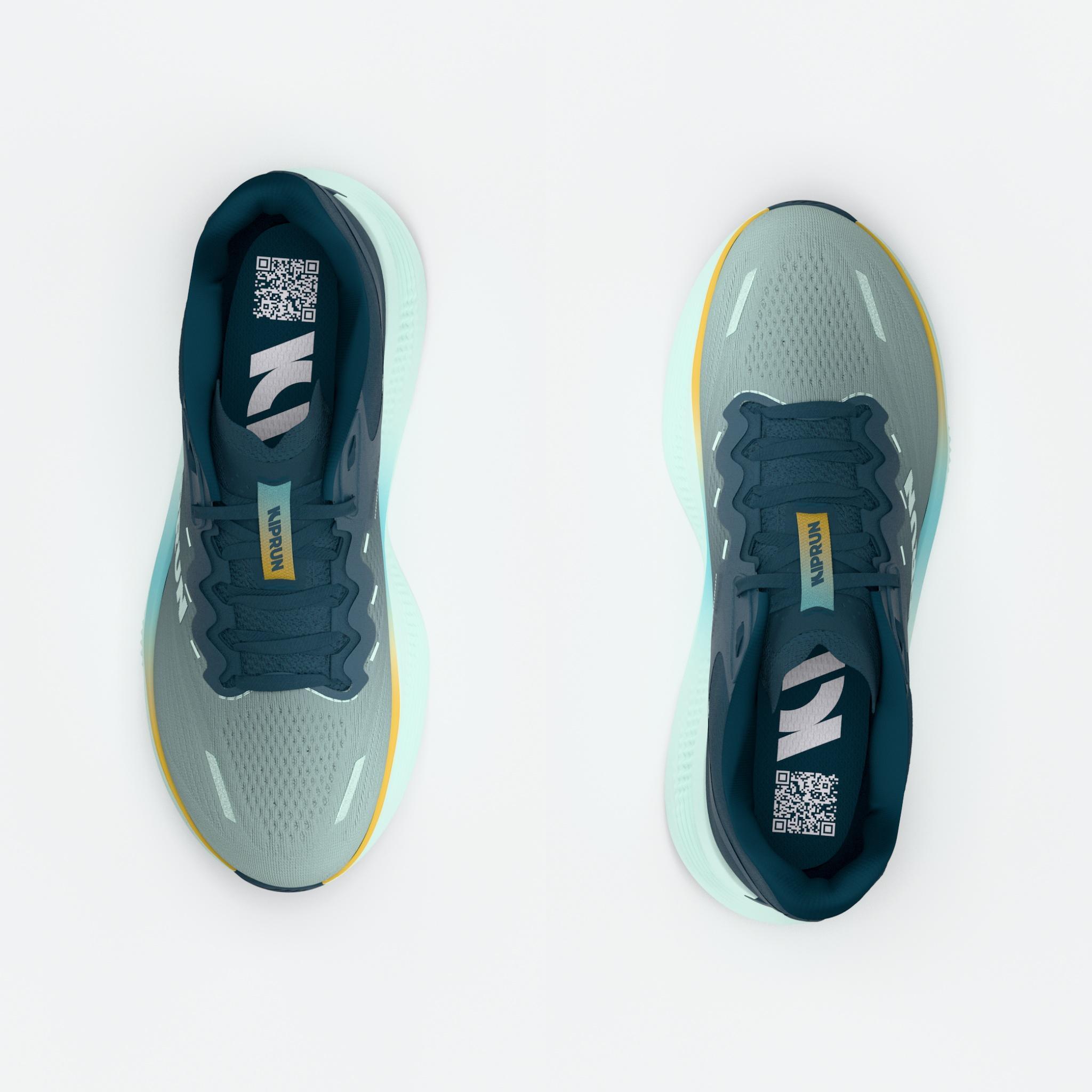 Chaussures de running route homme, Kiprun Kipride Max bleu