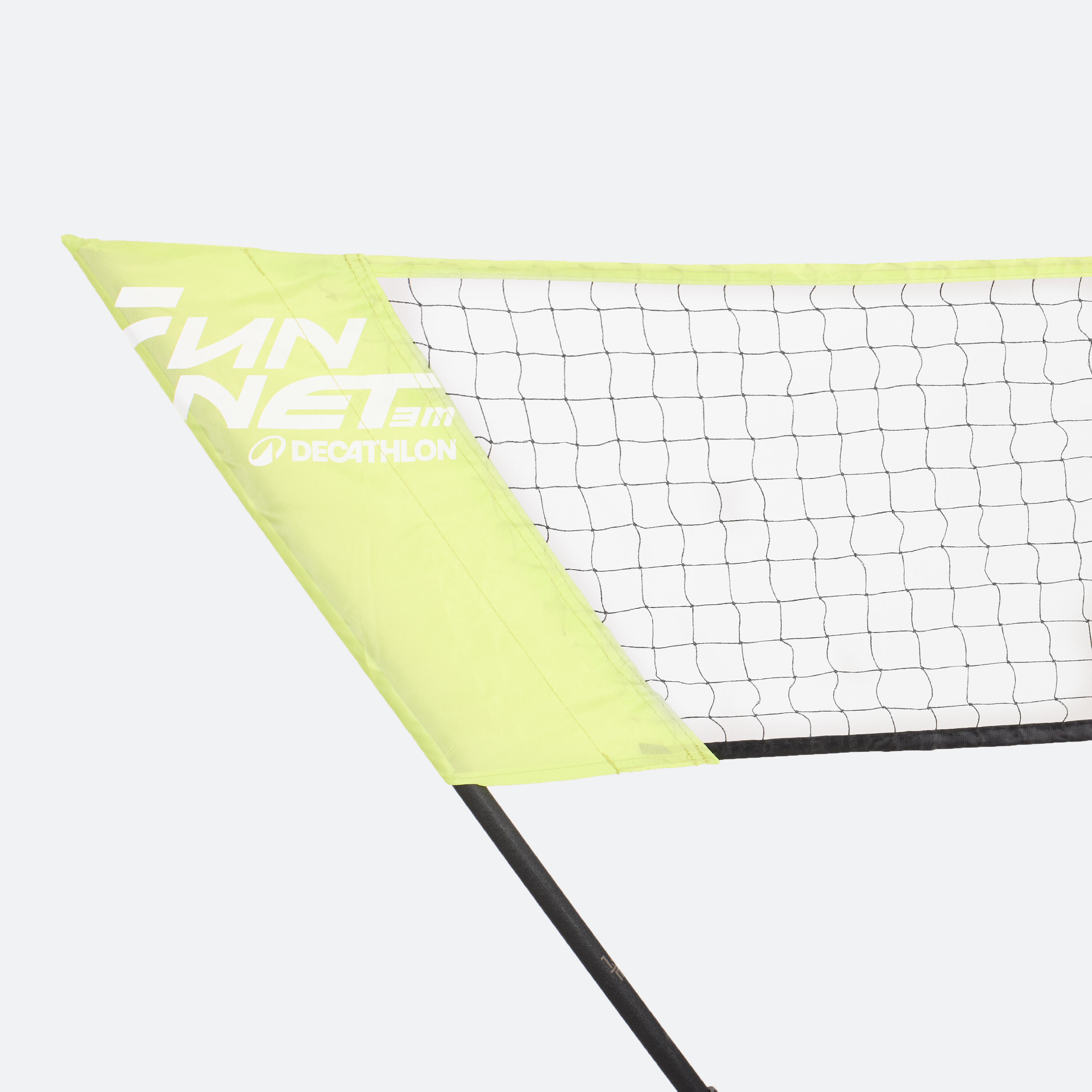 Badmintonnet Fun set 3 m Pop geel 10/21