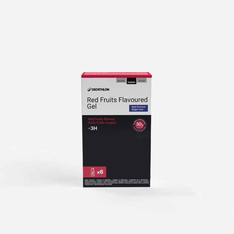 Gel energizant Energy Gel Fructe de pădure x6