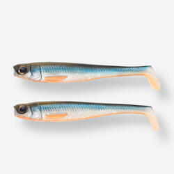 Leurre souple brochet shad rogen 160 bleu x2