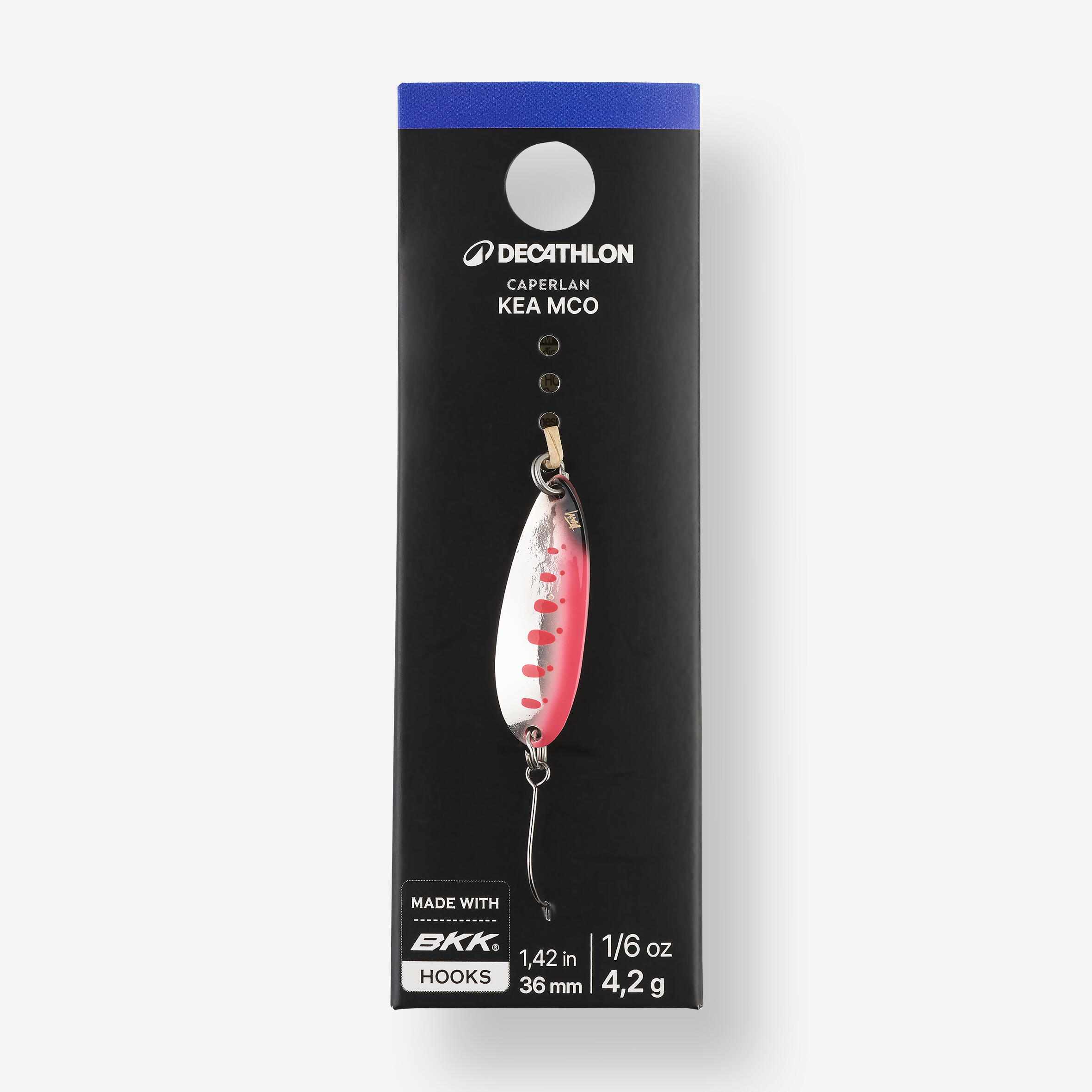 Micro cucchiaino ondulante trota KEA MCO 3,2cm 3,5g yamame rosa 5/5