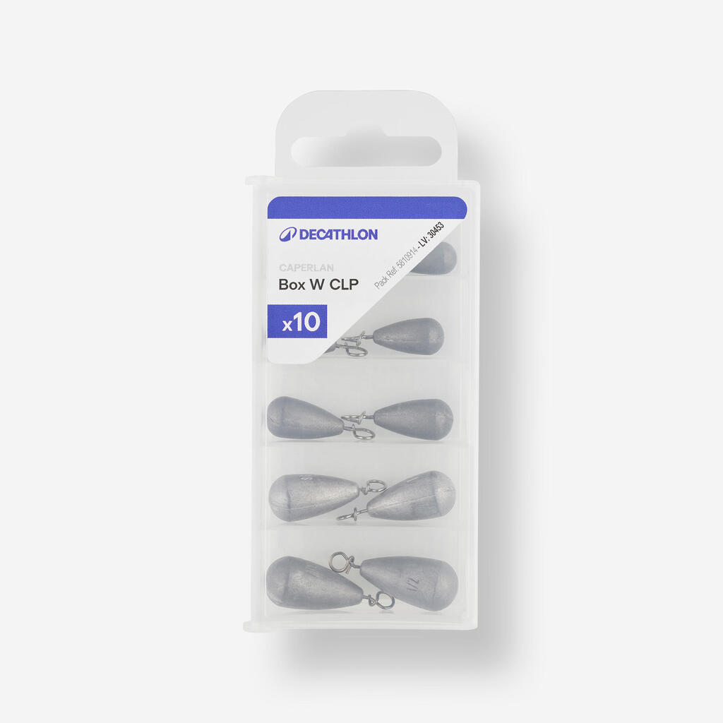 BOX W CLP utež s sponko