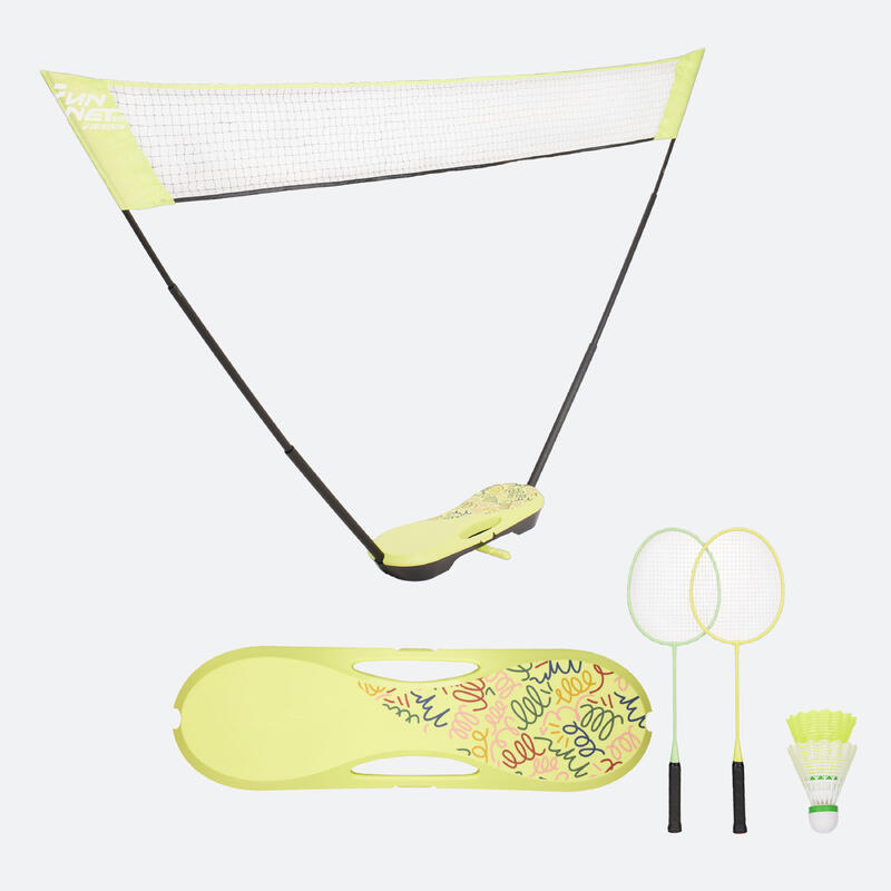 Fileu de badminton Fun Set 3 metri - Galben