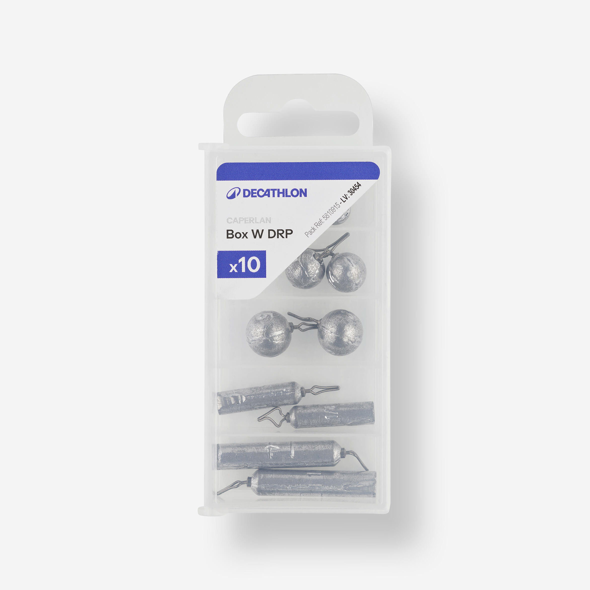 CAPERLAN Box W DRP škatuľka so záťažami na montáž drop shot