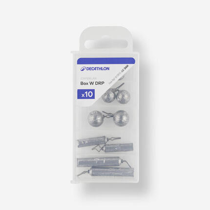 BOX W DRP plombs pour montage drop shot