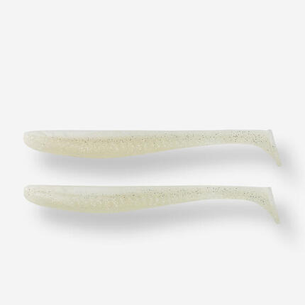 YUBARI FAT SHAD 20cm - 8" BLACK AND RED shad brochet avec attractant