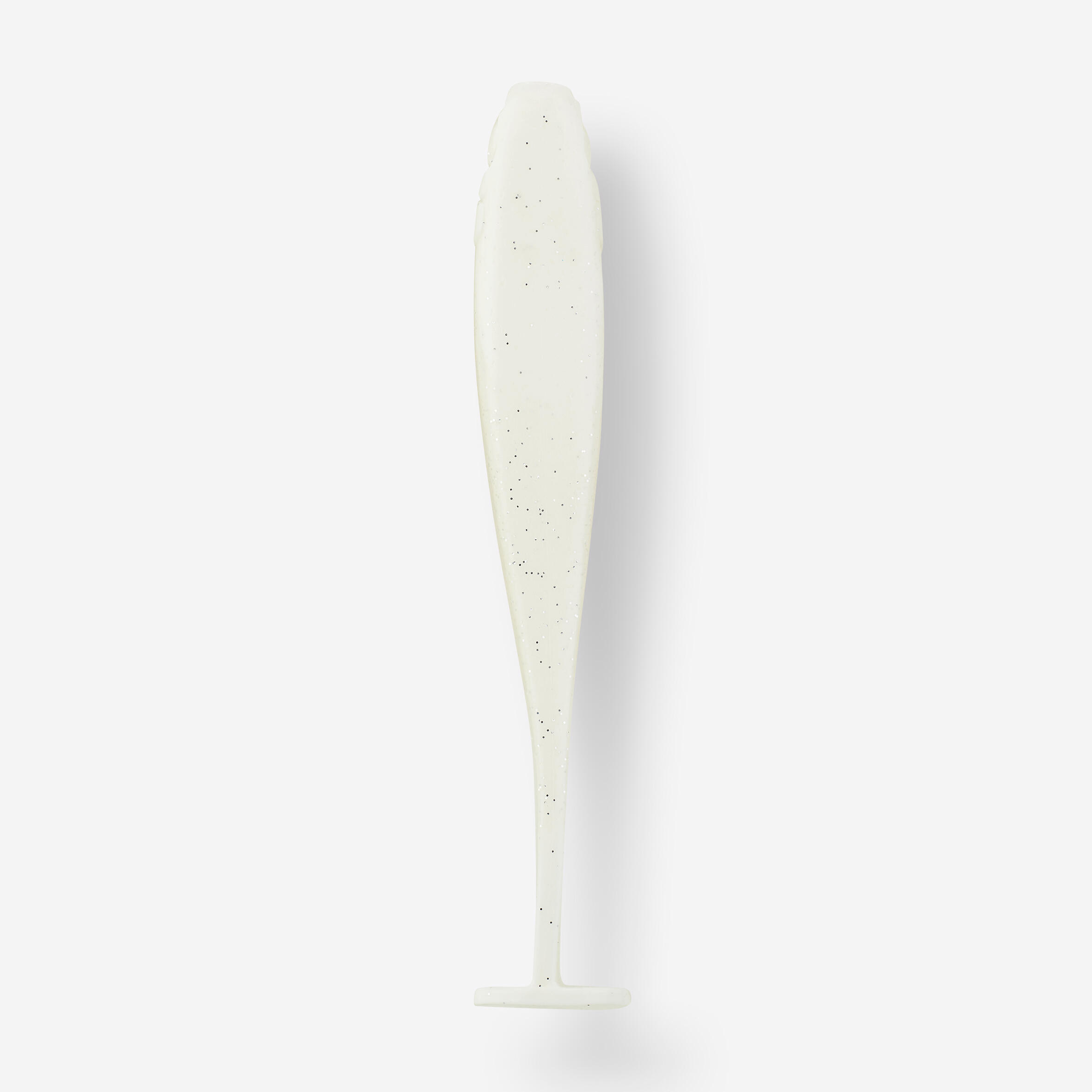 Yubari Fatshad 20 cm - 8" mit Lockstoff Weiss shad Hecht 3/5