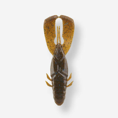 Artificiale morbido pesca con scent YUBARI PCRW 35" black and red punch craw