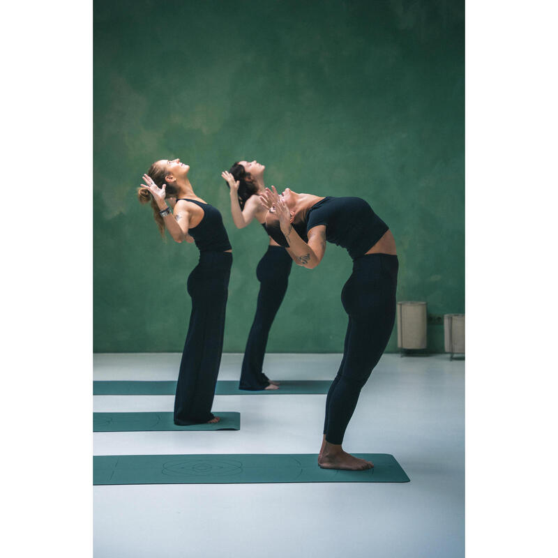 Pantalon larg BREATHE Negru Damă